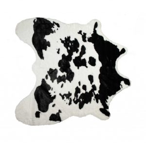 Black And White Animal Print Area Rug
