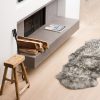 Gradient Grey Animal Print Area Rug - Image 2
