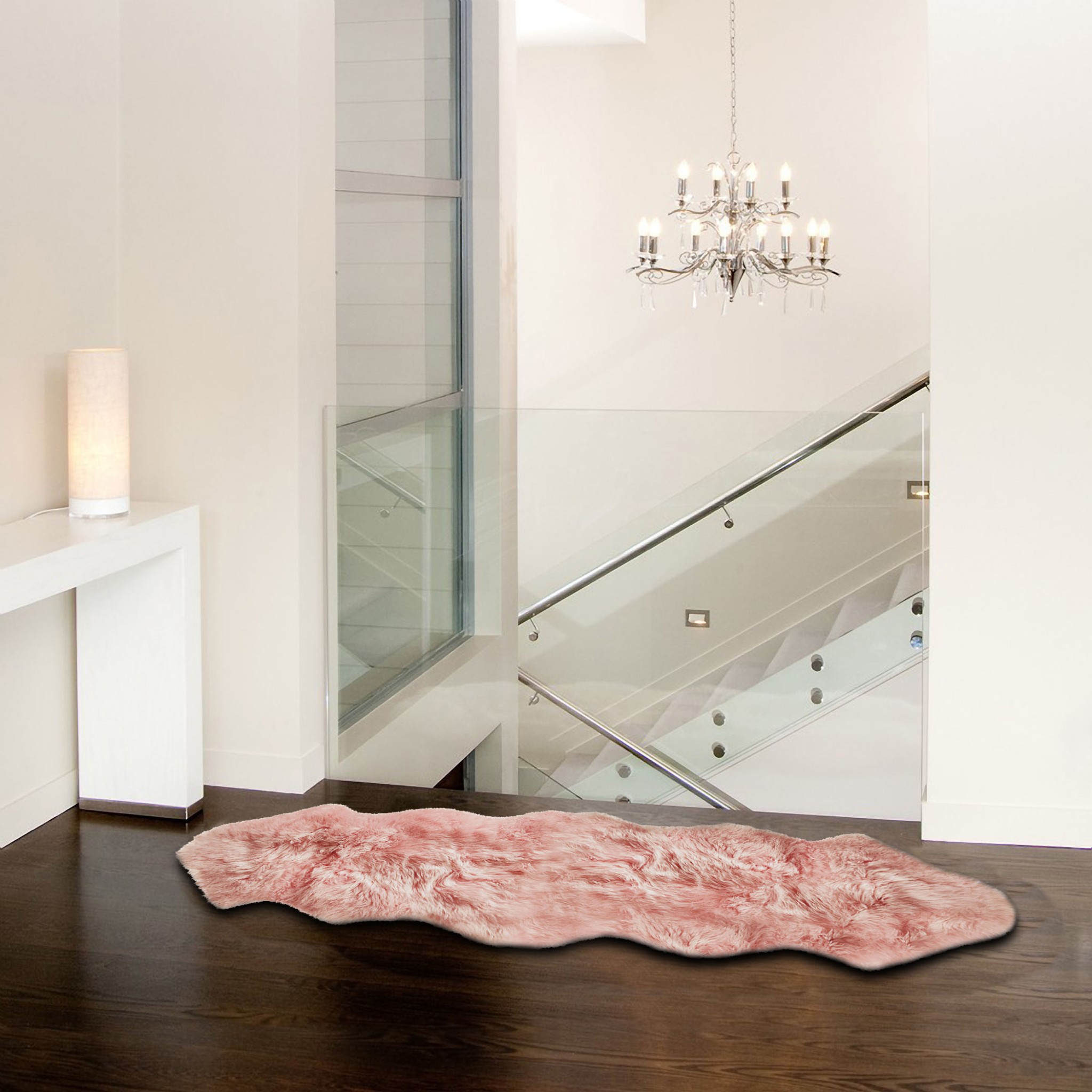 Pink Animal Print Area Rug - Image 4