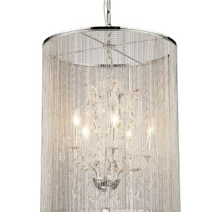 Rosalias Chain Crystal Chandelier