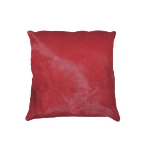 18" x 18" x 5" Firecracker Cowhide Pillow