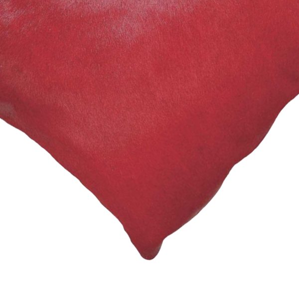 18" x 18" x 5" Firecracker Cowhide  Pillow - Image 2