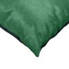 18" x 18" x 5" Verde Cowhide  Pillow - Image 2