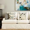 18" x 18" x 5" White And Black Cowhide  Pillow - Image 3