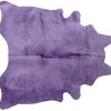72" x 84" Purple Cowhide - Rug