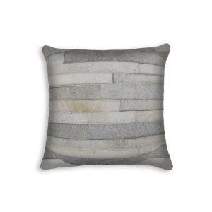 18" x 18" x 5" Gray  Pillow