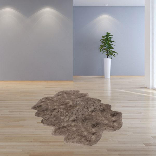 Taupe Animal Print Area Rug - Image 3