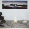 5' x 8' Gray Faux Sheepskin Area Rug - Image 4