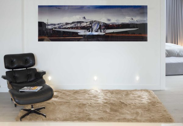 60" x 96" Off White Sheepskin - Rug or Throw - Image 4
