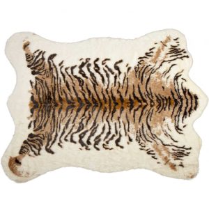 63" x 90" Tiger Faux Hide - Area Rug