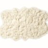 48" x 72" x 1.5" Off White Faux Sheepskin Area Rug - Image 3