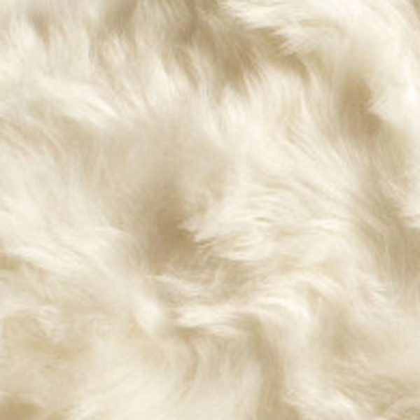 48" x 72" x 1.5" Off White Faux Sheepskin Area Rug - Image 5