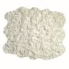 Off White Animal Print Area Rug - Image 4