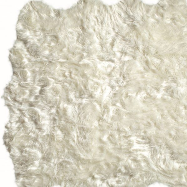 Off White Animal Print Area Rug - Image 5