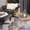 24" x 36" x 1.5" Gradient Chocolate Faux Sheepskin - Area Rug - Image 3