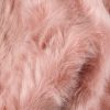 24" x 36" x 1.5" Dusty Rose Plush Faux Sheepskin Area Rug - Image 2