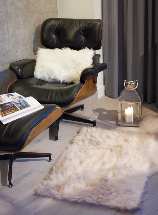 2' X 3' Taupe Animal Print Area Rug - Image 3