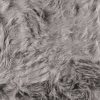2" x 6" Gray Sheepskin Double - Area Rug - Image 2