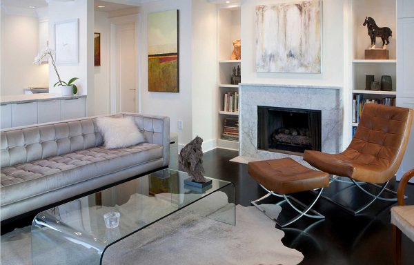60" x 84" Natural And Light Gray Cowhide - Area Rug - Image 3