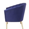 32" X 31" X 34" Blue Accent Chair - Image 4