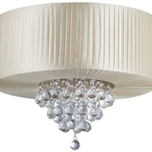 Vanilla Cake Crystal Chandelier