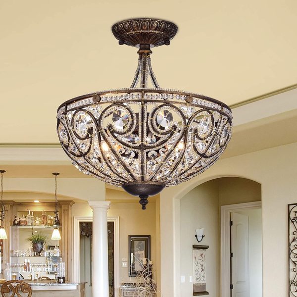 Drake Modern Roman Chandelier - Image 3