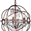 Edwards Antique Bronze 32-inch Chandelier