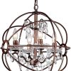Edwards Antique Bronze 32-inch Chandelier - Image 3