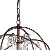 Edwards Antique Bronze 32-inch Chandelier - Image 5