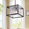 Ketalin Black Crystal Square Pendant - Image 2