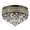 Melly 3-light Antique 16-inch Crystal Chandelier - Image 3
