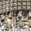 Melly 3-light Antique 16-inch Crystal Chandelier - Image 5