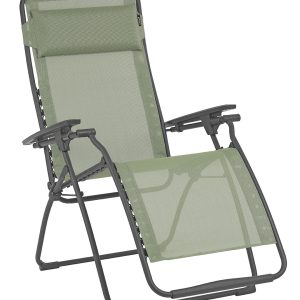 Zero Gravity Recliner - Basalt Steel Frame - Moss Fabric