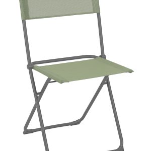 Set of 2 Moss Green Outdoor Folding Dining Chairs