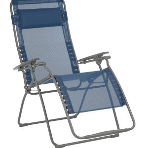 Zero Gravity Recliner - Basalt Steel Frame - Ocean Fabric