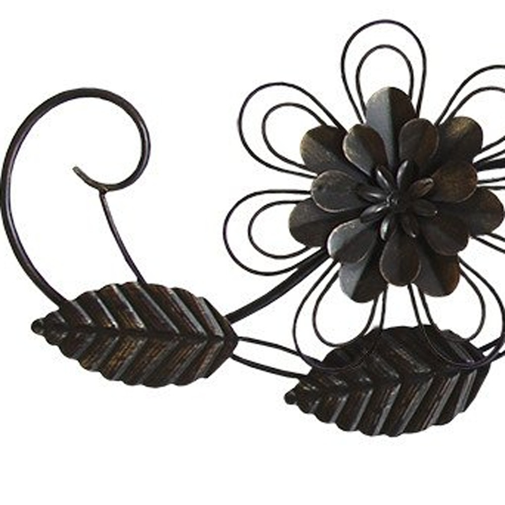 Black Enchanting Over The Door Metal Wall Decor - Image 5