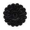 Distressed Floral Metal Medallion Wall Decor - Image 2