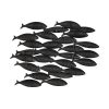 Coastal Grey School of Fish Metal Wall Decor - Image 3