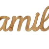 Family Life Natural Wood Script Wall Decor - Image 2