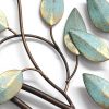 Patina Tree Branch Metal Wall Decor - Image 3