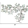 Patina Tree Branch Metal Wall Decor - Image 4