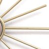 Set of Three Gold Mirror Burst Metal Wall Decor - Image 3