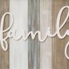 Distressed Family White Wood Wall Decor - Image 3