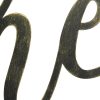 Black Gather Metal Script Wall Decor - Image 3