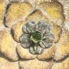 Set of 3 Multi-Color Chic Metal Flowers Wall Art Decor - Image 3