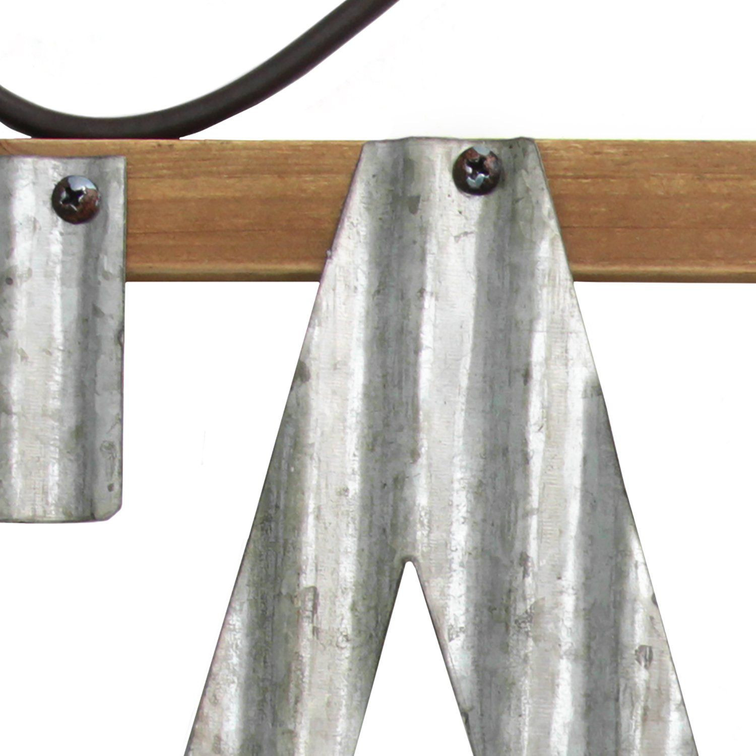 Rustic Farmhouse Family Galvanized Metal Wall Decor - Image 2