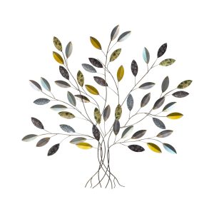 Whimsical Metal Tree Wall Decor