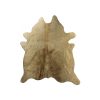 72" x 84" Taupe Cowhide  Area Rug