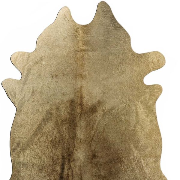 72" x 84" Taupe Cowhide  Area Rug - Image 4