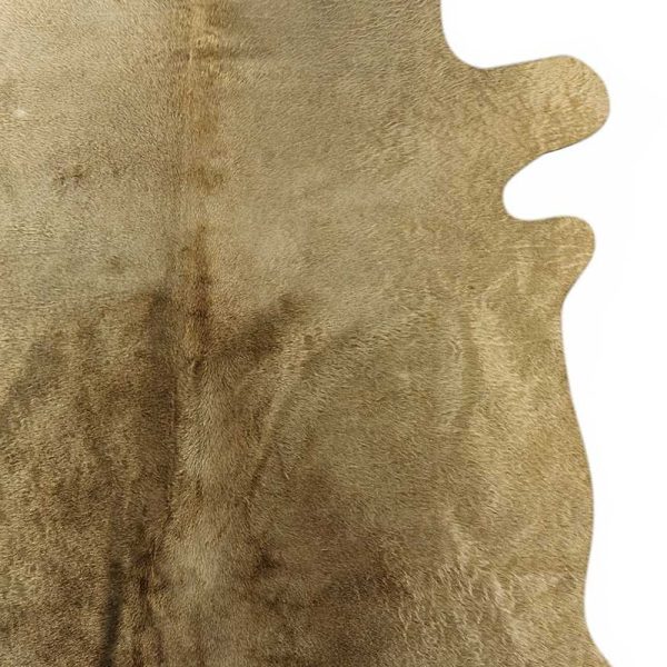 72" x 84" Taupe Cowhide  Area Rug - Image 5